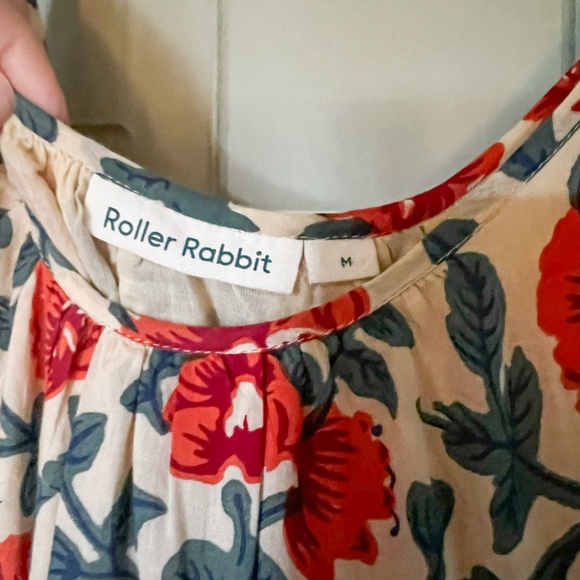 NWOT Roller Rabbit Dakota Maxi Dress ~ Medium - Picture 3 of 4